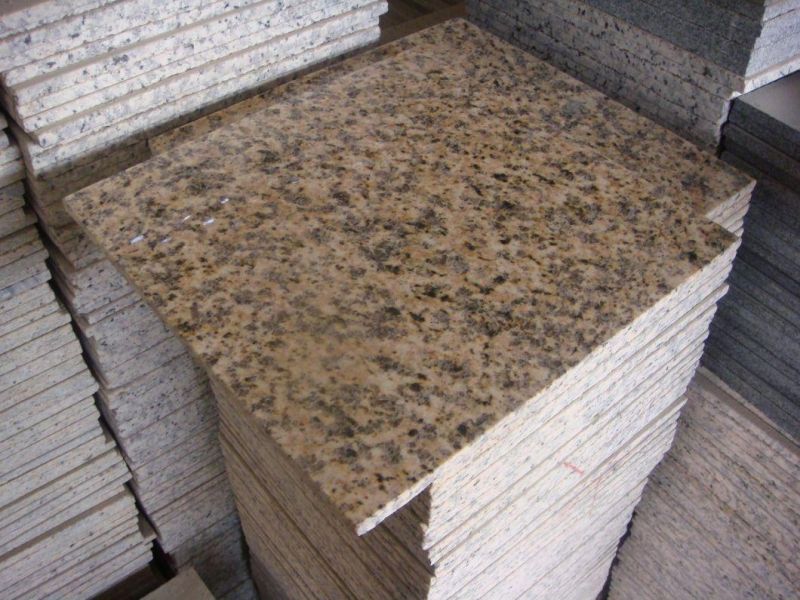 Tiger Skin Yellow Granite Tiles and Slabs