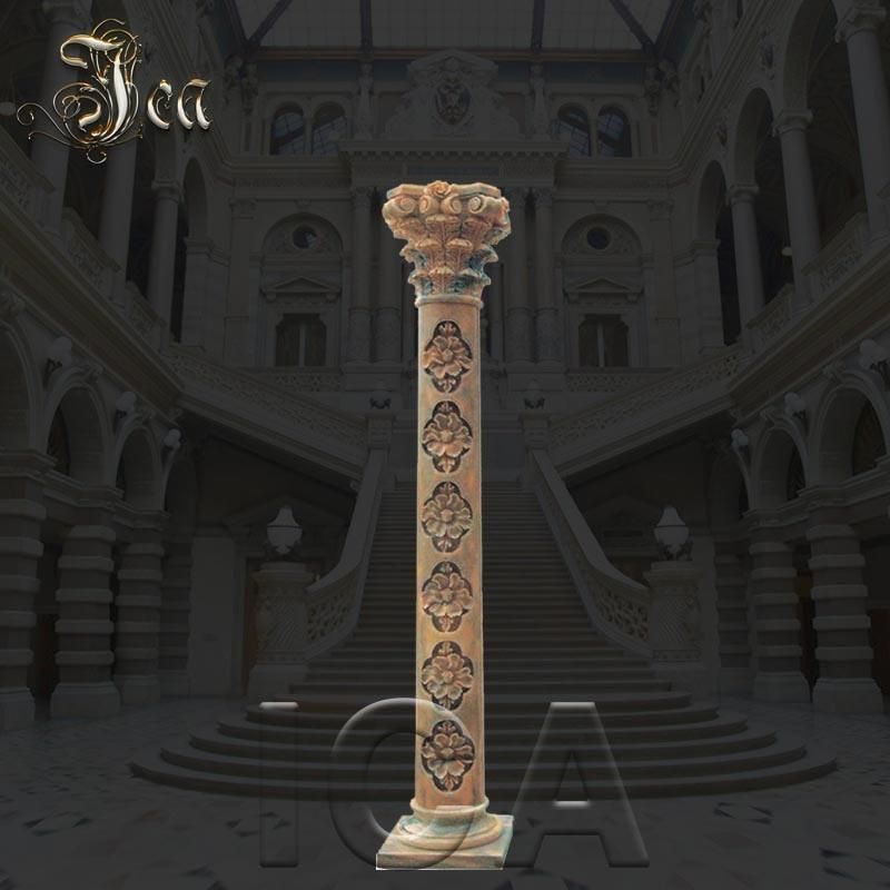 House Door Support Marble Column for Sales