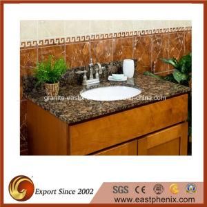 Natural Baltic Brown Granite Vanity Top for Kitchen/Bathroom/Hotel/Commercial