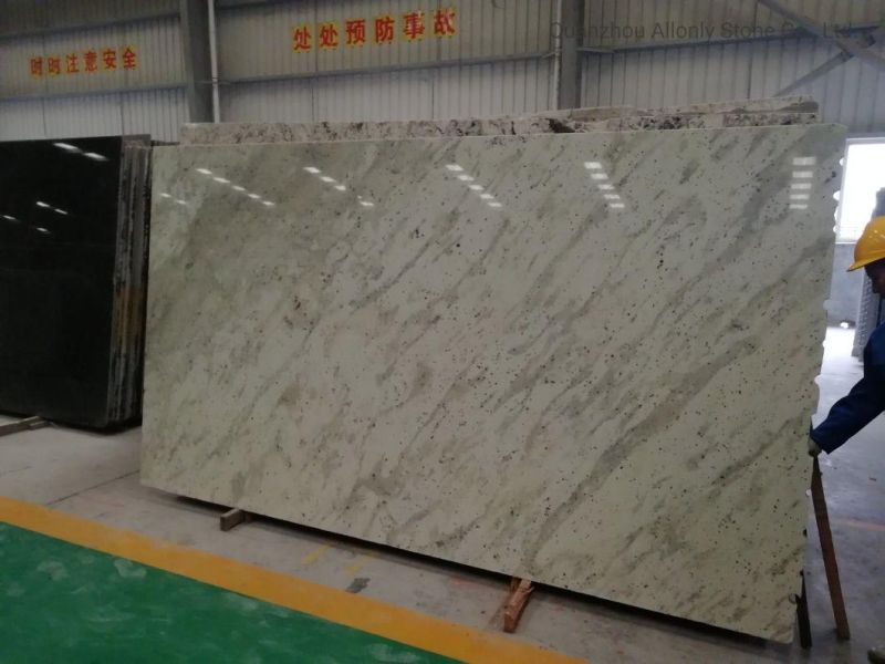 Natural Stone Andromeda White Granite Big Slab for Kitchen Countertop