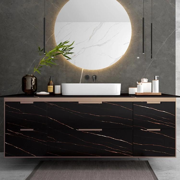 Hot Sale Sintered Slate Soft Glazed Surface Stone Slab Countertop