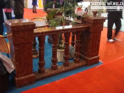 Custom White Marble Stone Baluster for Stair Decoration