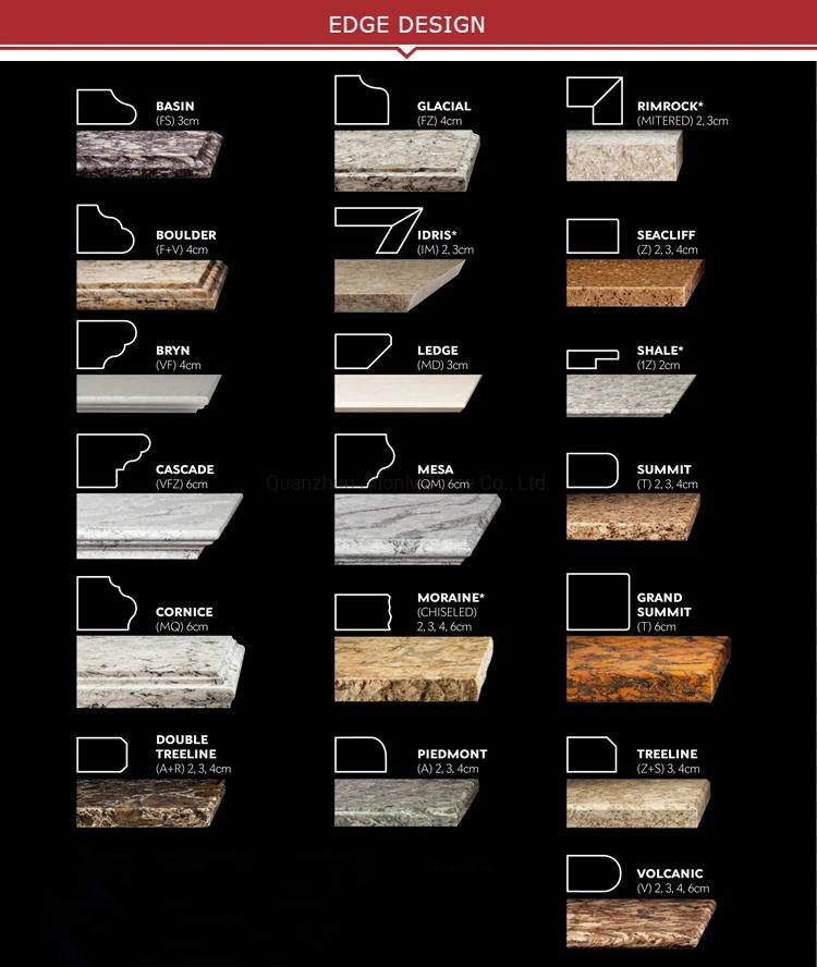 China Cheap Prefab Bainbrook Brown G664 Kitchen Countertop Granite