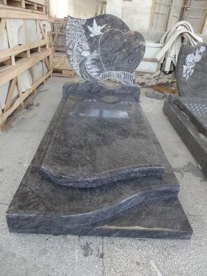 High Quality Cheap Customized Granite Tomb Memorial Stone Heart Headstone