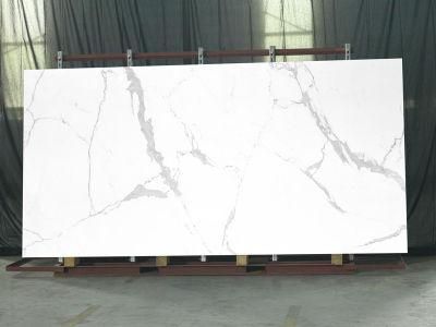 White/Grey/Black/Calacatta Marble Stone Slab for Wall/Floor/Hotel/Interior