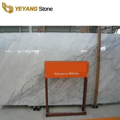 Chinese Natural Polished Carrara White Marble for Countertops/Vanitytop/Wall/Floor/Tile/Stairs/Thread/Mosaic