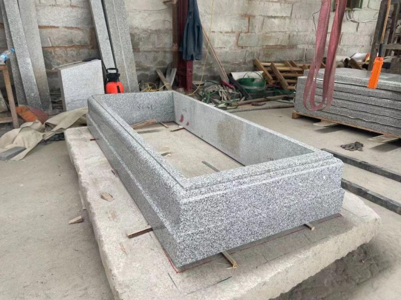 Chinese Grey Granite Gravestone Professional Supplier