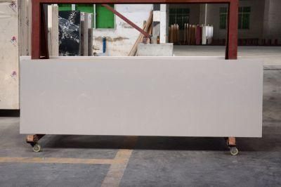 Artificial Carrara White Small Size Quartz Slab Engineered Stone
