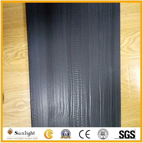 Hot Sell China Black Wooden Marble for Tiles, Vanity Tops