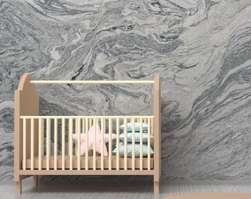 Viscount White Granite Slab for Wall/Countertop/Island