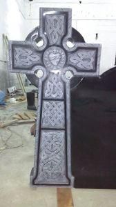 Poland Russia Ireland Style Shanxi Black Gravestone and Tombstone