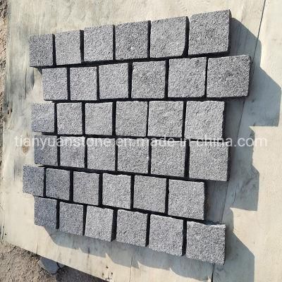 Black Basalt Cobblestone Paver Mats