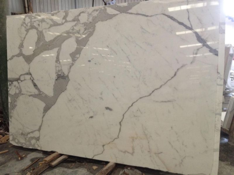 Calaeatta White Stone Marble for Flooring Tiles Slabs Countertops/Worktops/Vanitytops