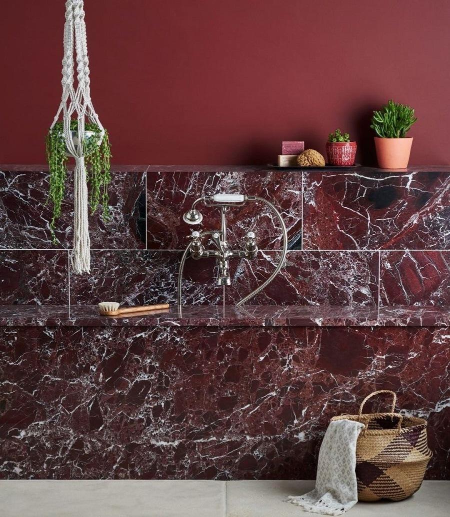 Rosso Levanto Marble Tile for Wall/Floor