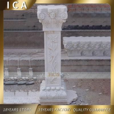 Modern Wedding Stage Pillars Marble Column Pillar with European Design
