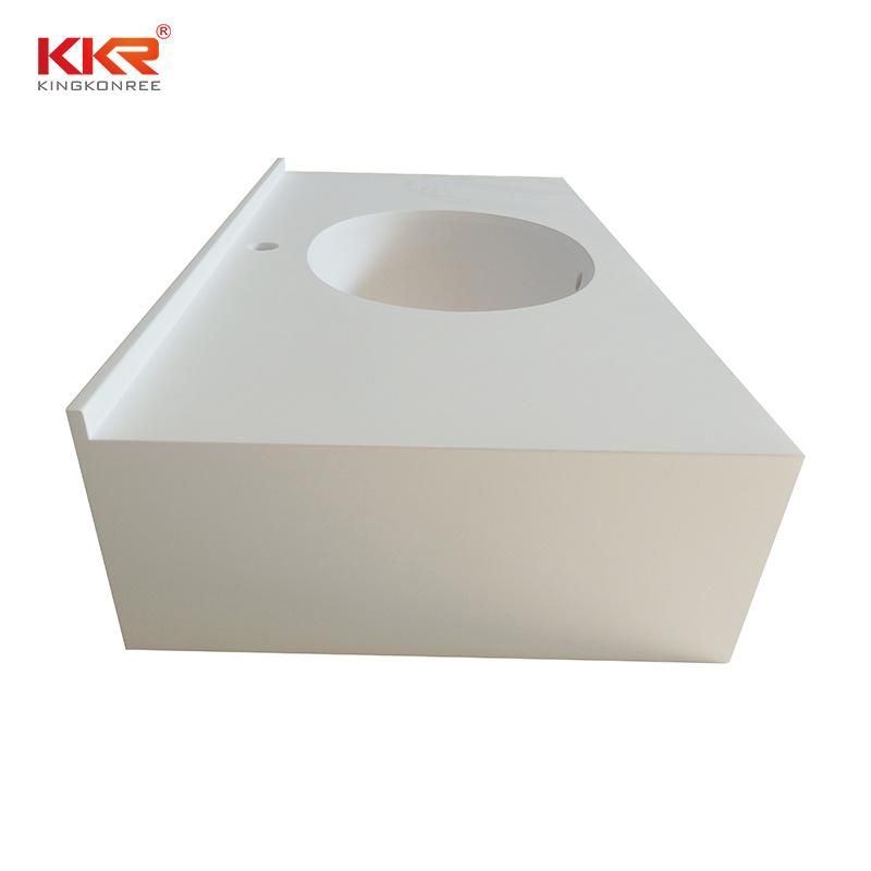 Well Polished Washroom Hotel Vanity Countertop