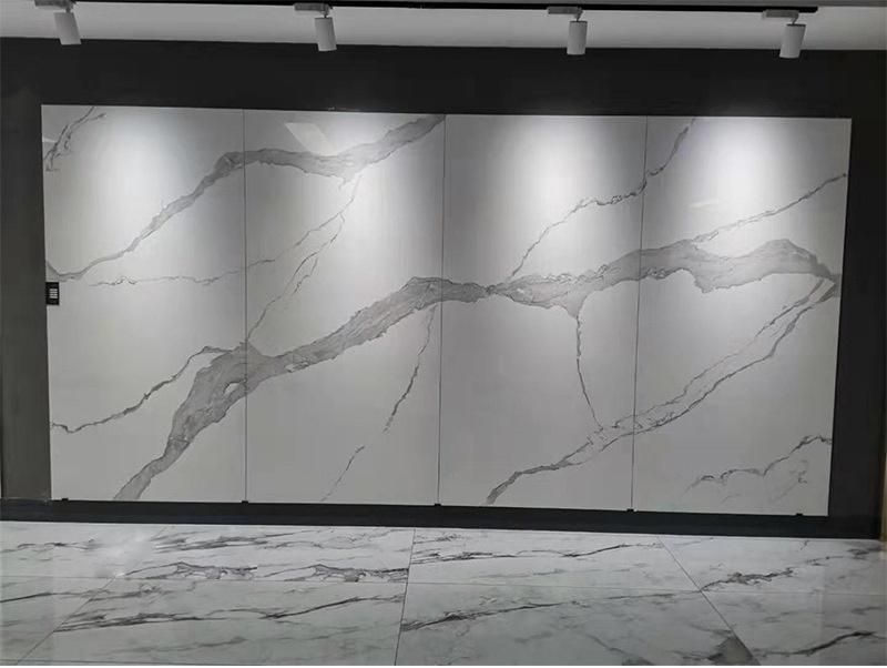 Low Price Artificial Marble Imitation Floor Wall Panel with Italy Quartz Sintered Stone