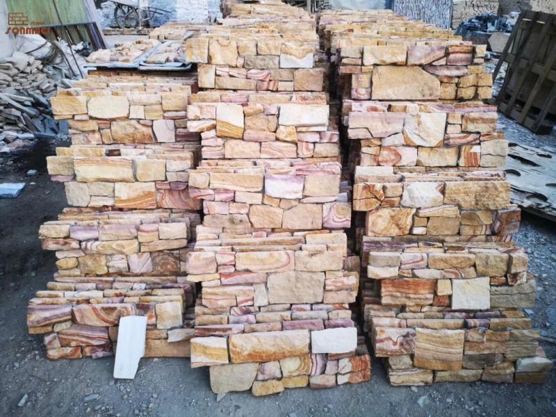 Factory Direct Sale Cement Based Exterior Natural Slate Wall Stone Panel for Sale