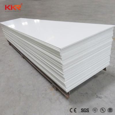 6mm Pure White Corian Acrylic Solid Surface for Shower Walls