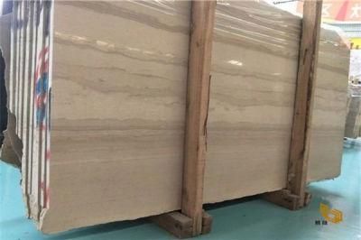 Yellow/Beige/Wood Natural Stone Slab Marble for Kitchen Design Countertop/Vanitytop Supplier