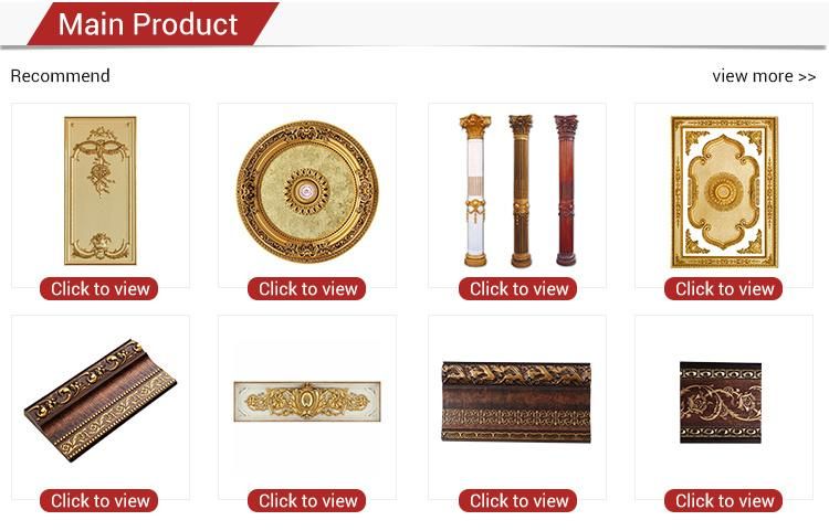 New Arrival European Fiberglass Roman Column for Interior Decor