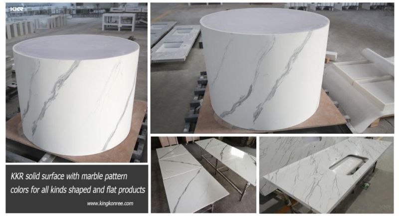 Customized Fire-Proof Corian Solid Surface Kitchen Countertop