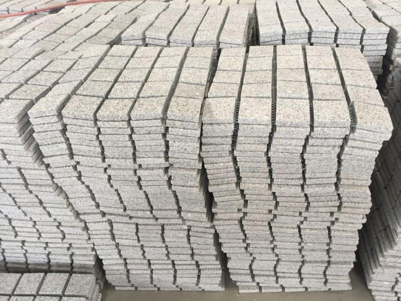Cobblestone White Granite for Walkways
