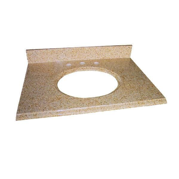Polished Stone Granite Marble Bathroom Vanity Top