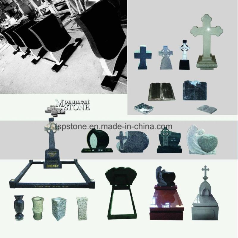 Customized Carving Marble/Granite Stone for Monument/Gravestone/Headstone/Tombstone/Memorial with Europe Style