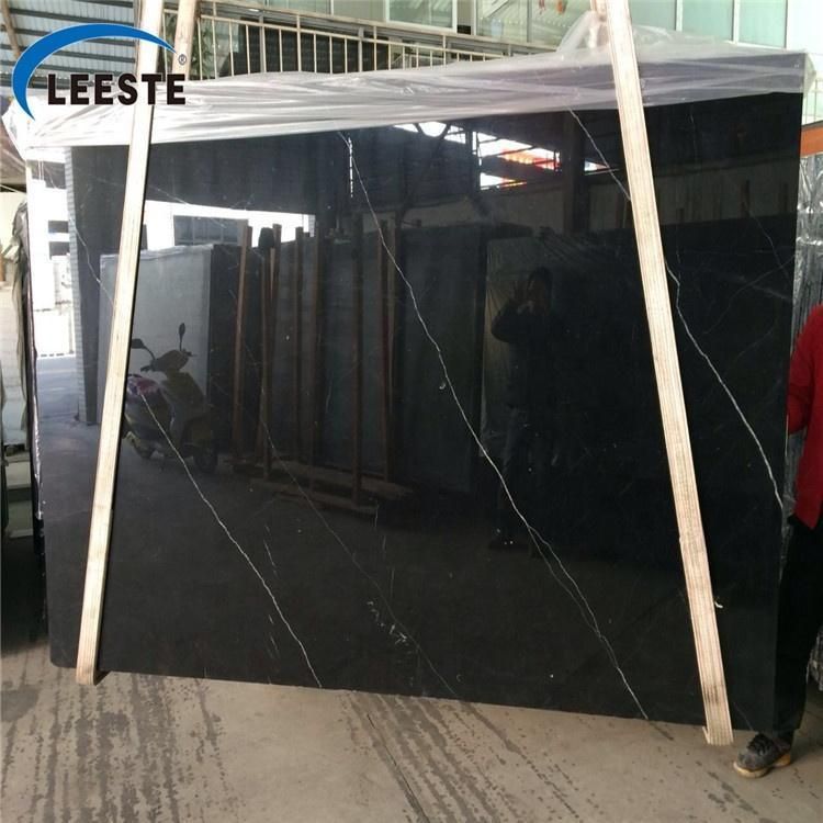 Black Marquina Marble Natural Black Marble with White Veins