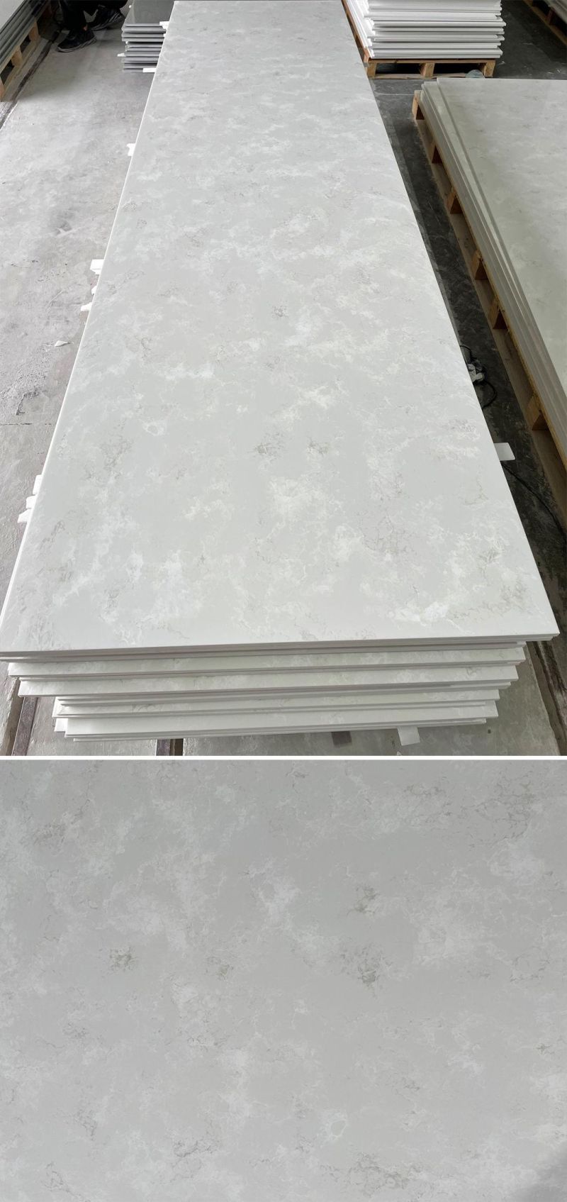 2022 Marble Looking Solid Surface Sheets for Kitchen Countertop/Shower Wall/Bar Top