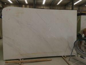 Greek Ariston White Marble Slabs/Tiles for Flooring/Countertop/Kitchen/Bathroom