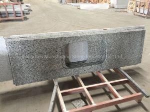 Chinese Cheapest Polished Natural Stone Swan Grey Granite for Countertop/Vanity Tops
