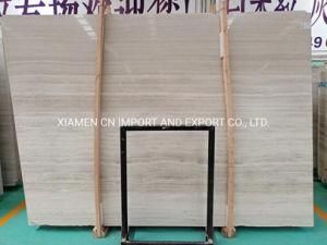 White Wood Coffee Wood Grainy Marble