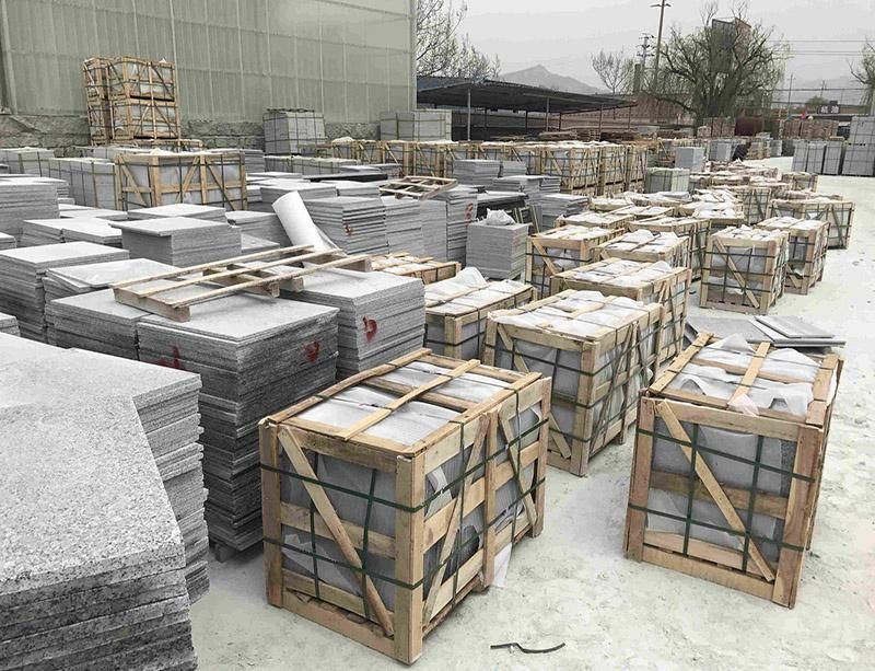 Natural Stone Chinese Cheap Polished Pearl Flowerg383/G341/G602/G603/G682/G687/ G664/G623/G681 Granite for Half Slabs, Pavings, Stairs, Risers