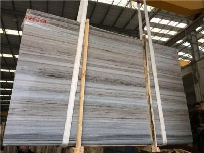 Luxury Imported Crystal White Wood Marble Palissandro Blue Wholesale