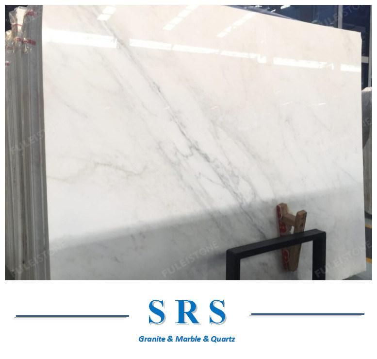 Premium Oriental White /Eastern White Marble for Highend Projects Interior Decoration Countertop/ Staircase/ Floor and Wall Cladding etc.