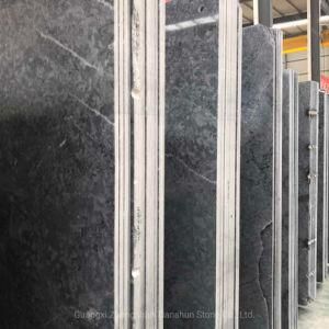 Italy Grey Night Marble Slab Flooring