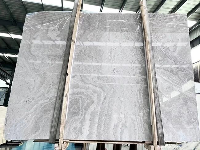 China Top White Marble/White Wood Marble Cross Cut /White Wood Marble Cross Cut for Floor/Background
