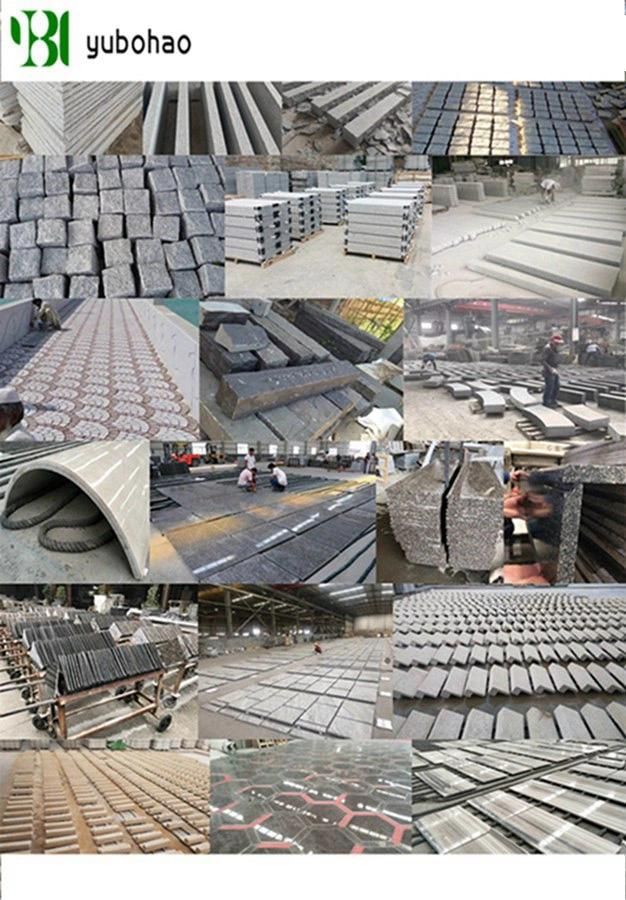 New G654/Flamed Dark Grey Granite Tile for Wall Cladding Stone