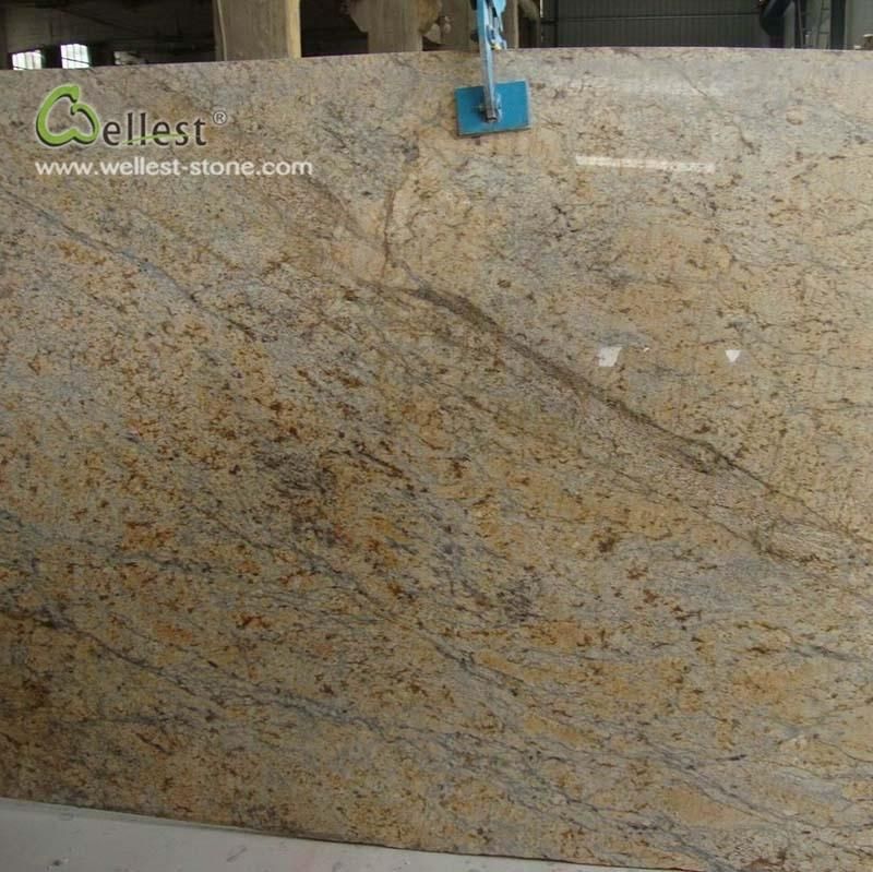 Yellow Brown Fine Vanity Tops Countertops Tabletops Granite G530 Residential