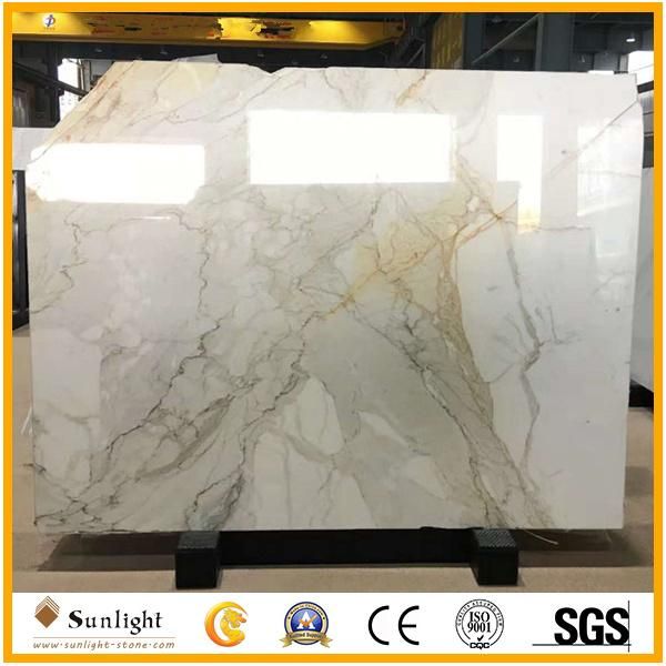 Italian Calacatta White Marble Slabs, Calacatta White Marble Wall Tiles