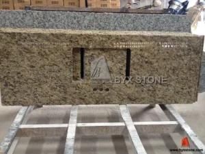 Giallo Ornamental Granite Vanity Top for Bathroom and Hotel