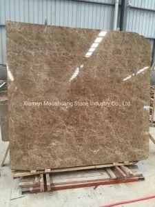 Turkish Marron Light Emperador Beige Marble Slab
