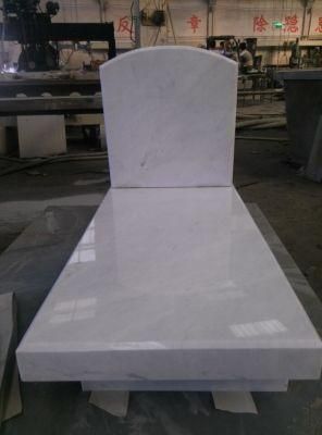 Poland White Granite Tombstone Headstone Monument