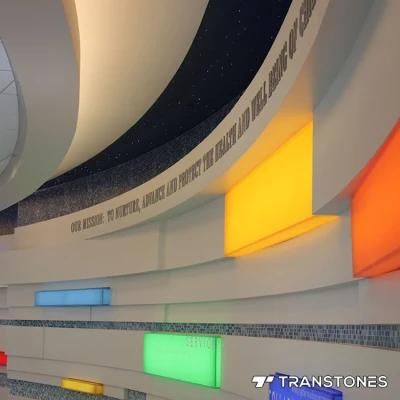 PMMA Sheet Translucent Colorful Customized Size Acrylic Light Box