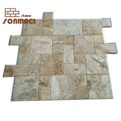 Yellow Marble Mosaic Tile for Wall and Floor