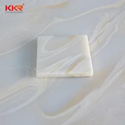 Pure White Acrylic Stone Translucent Resin Panels