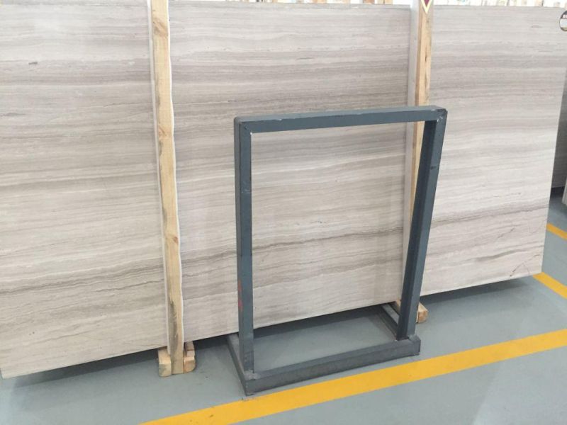 White Wooden Marble / Project Hotel House Building Material /Hot Sale