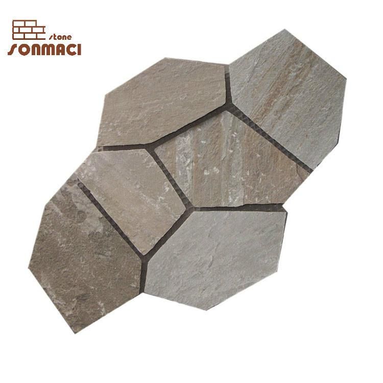 Grey Slate Flagstone for Wall and Floor Decoration